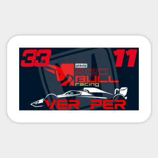 33 & 11 Team Fan Sticker